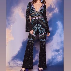 COPY - Nasty Gal Marisa Beaded Jumpsuit | US 4